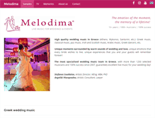 Tablet Screenshot of melodima.gr